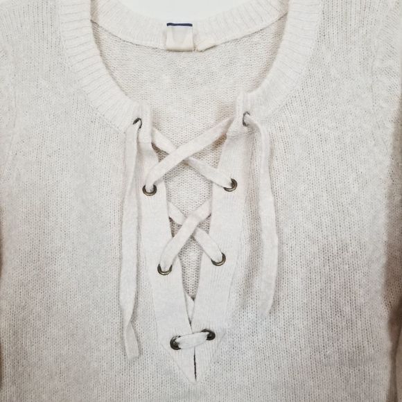 ROXY Front Lace My Little Bliss Sweater - Picture 4 of 11